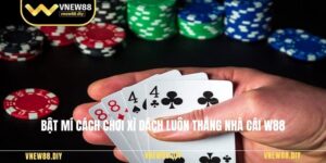 Bật Mí Cách Chơi Xì Dách Luôn Thắng Nhà Cái W88
