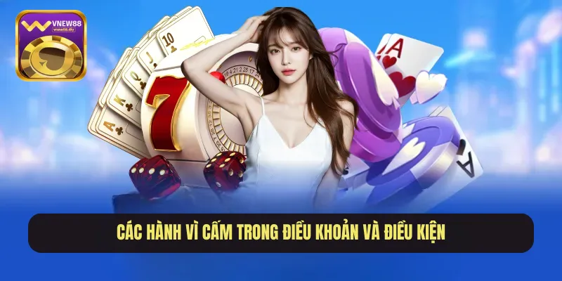 Các hành vì cấm trong điều khoản và điều kiện