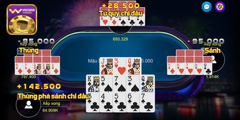 Mậu binh được các game thủ xem là game hot W88